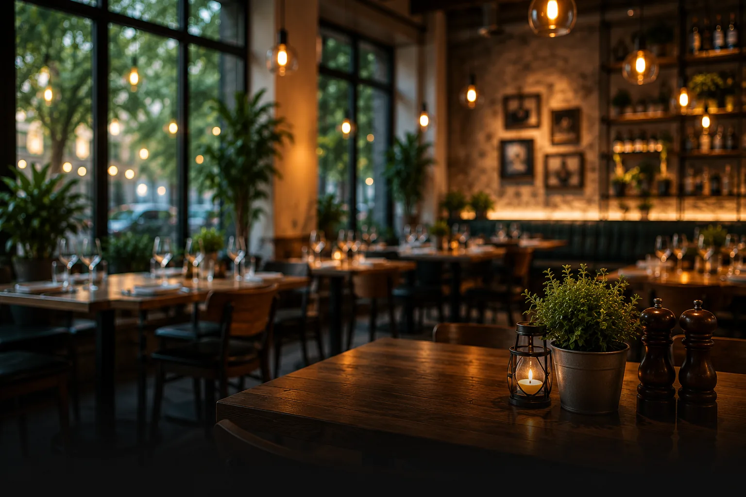 Dining room interior